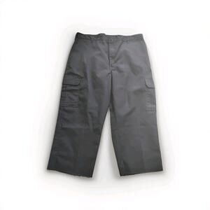 Cropped Men's Black Dickies Carpenter Pants Size 40 37" Length Inseam 23"